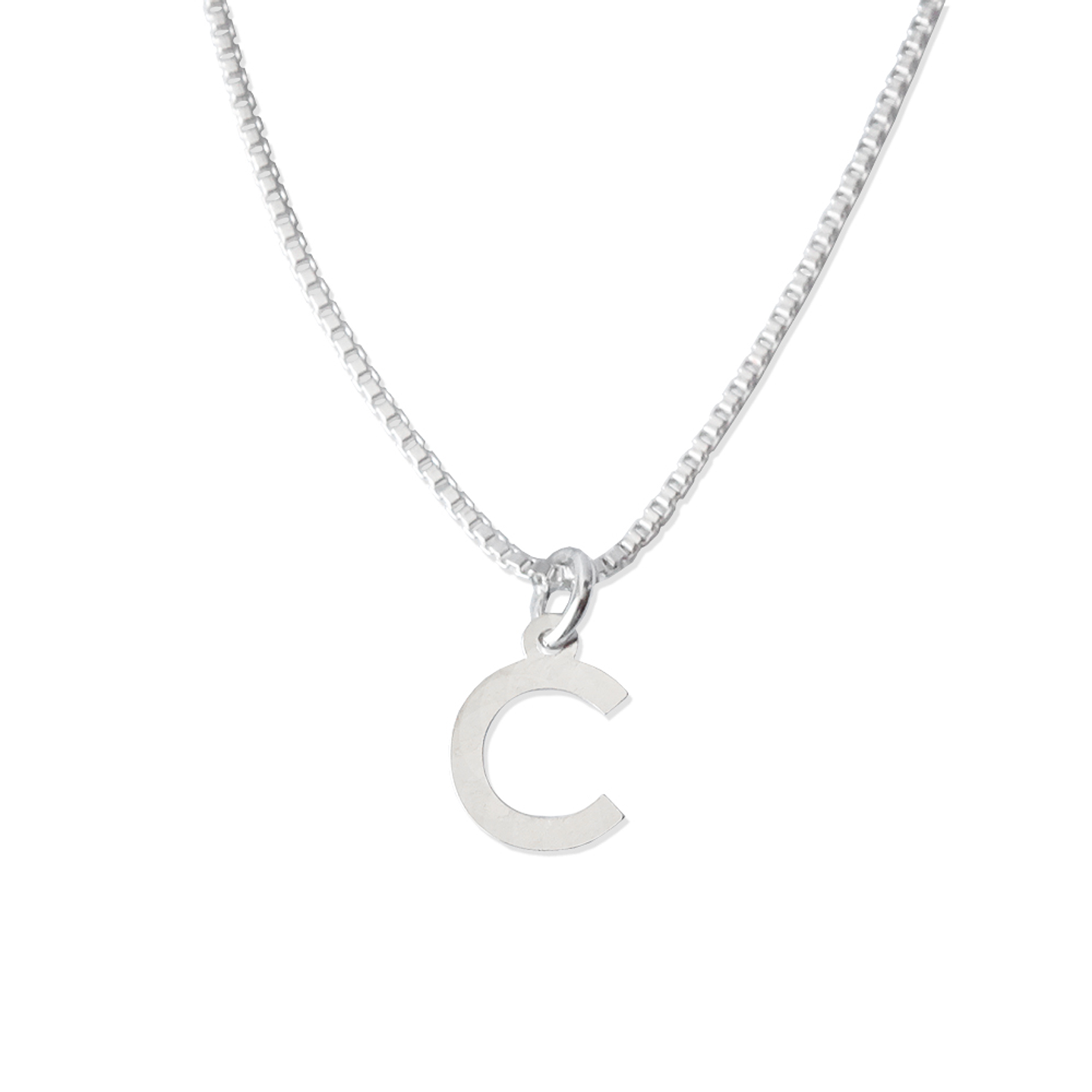 Cadena De Plata 925 Veneciana & Inicial  3