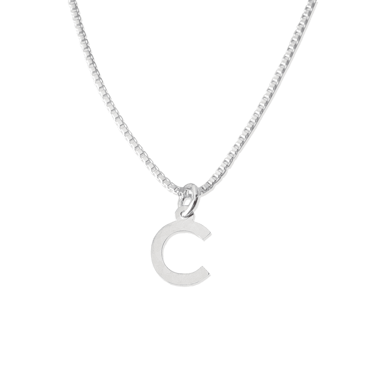 Cadena De Plata 925 Veneciana & Inicial  3