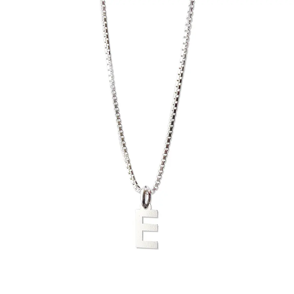 Cadena De Plata 925 Veneciana & Inicial  5