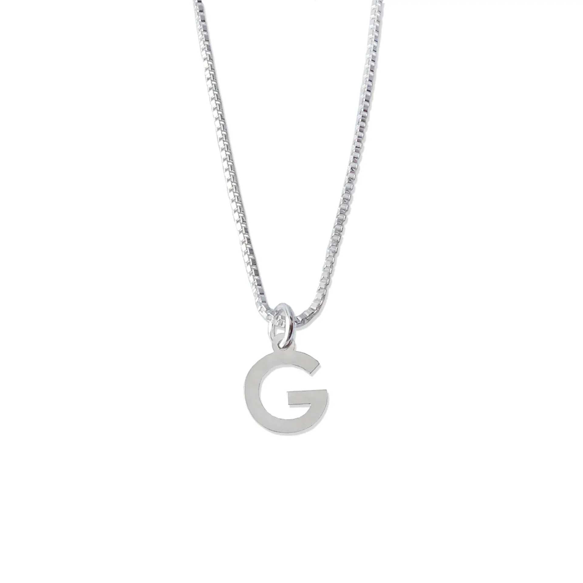 Cadena De Plata 925 Veneciana & Inicial  7