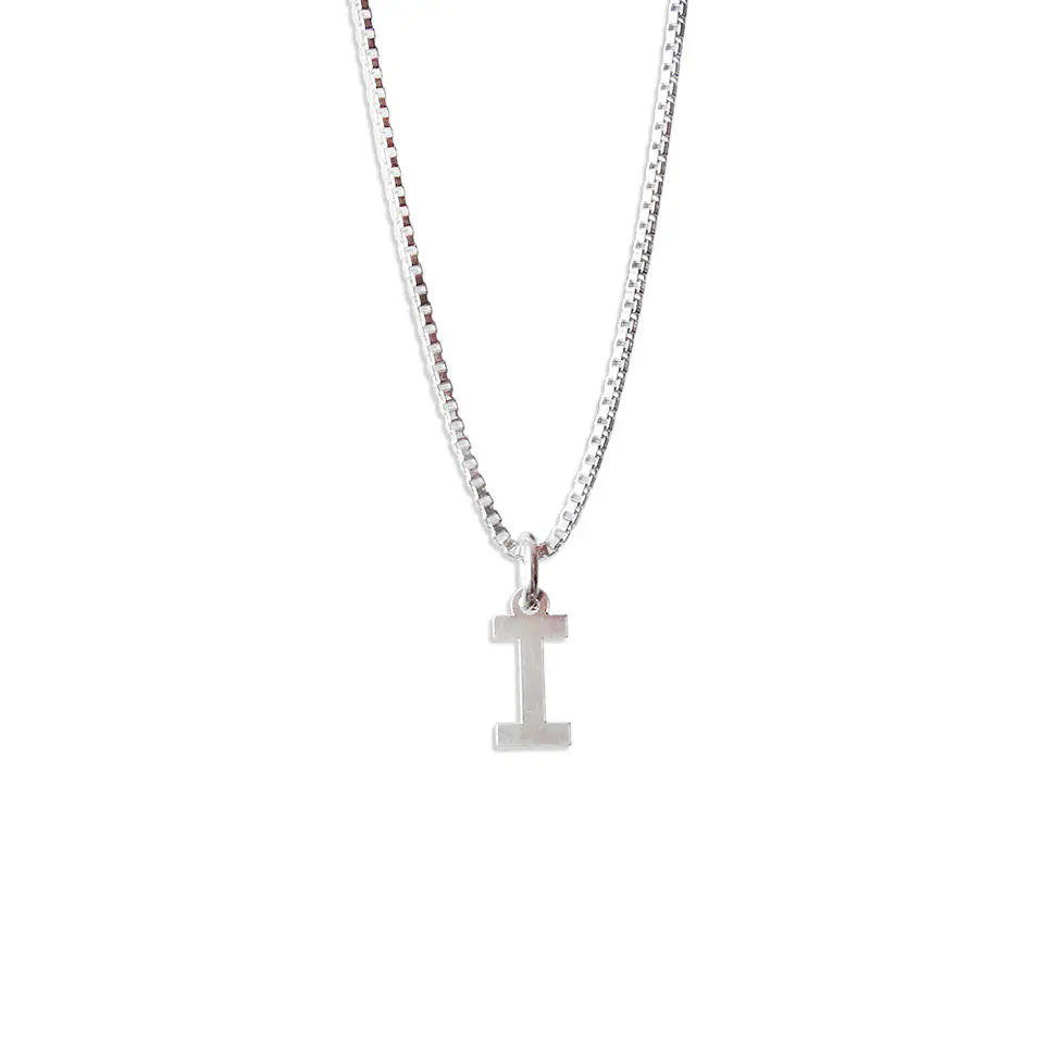 Cadena De Plata 925 Veneciana & Inicial  8