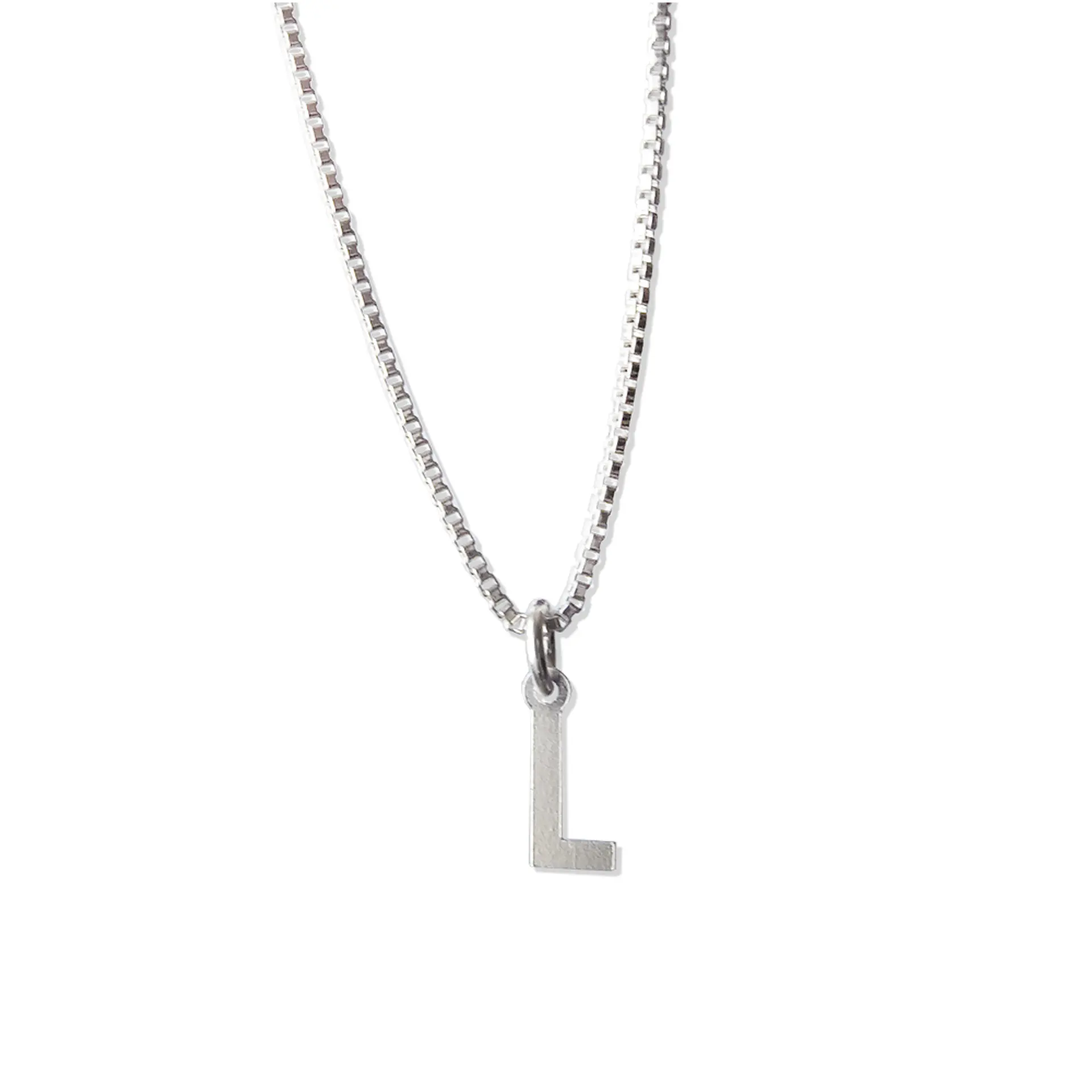 Cadena De Plata 925 Veneciana & Inicial  11