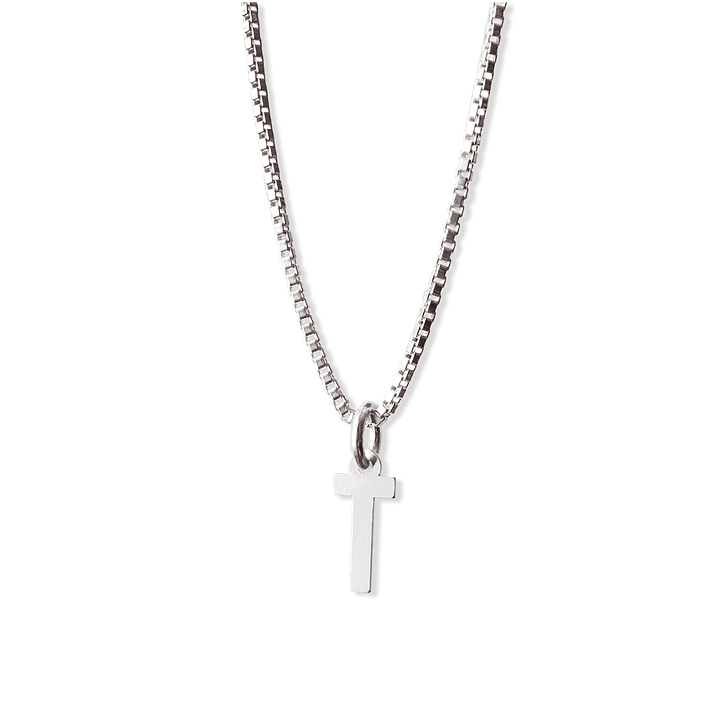 Cadena De Plata 925 Veneciana & Inicial  18