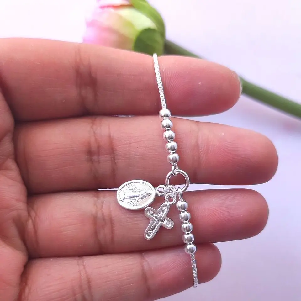 Pulsera Ajustable Plata 925 · Denario 2