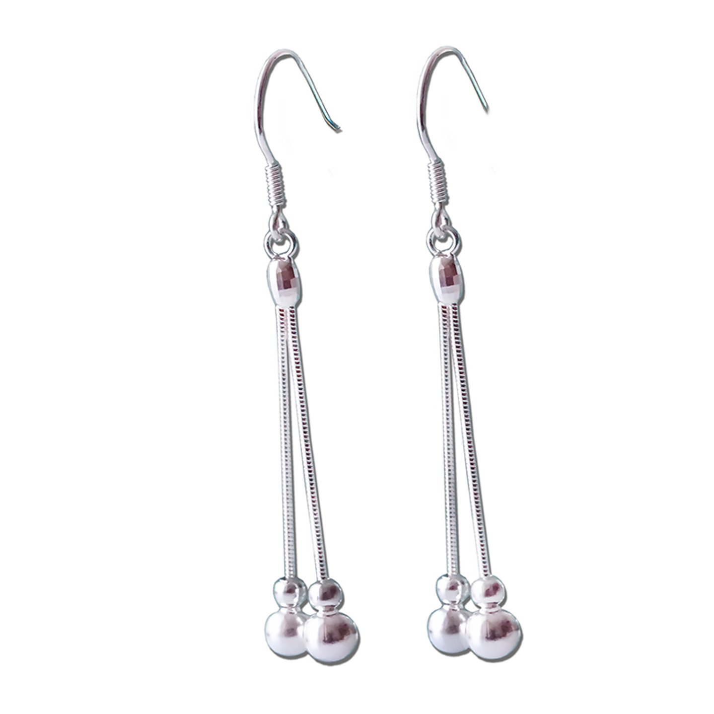 Aros De Plata 925 Pendulos 1