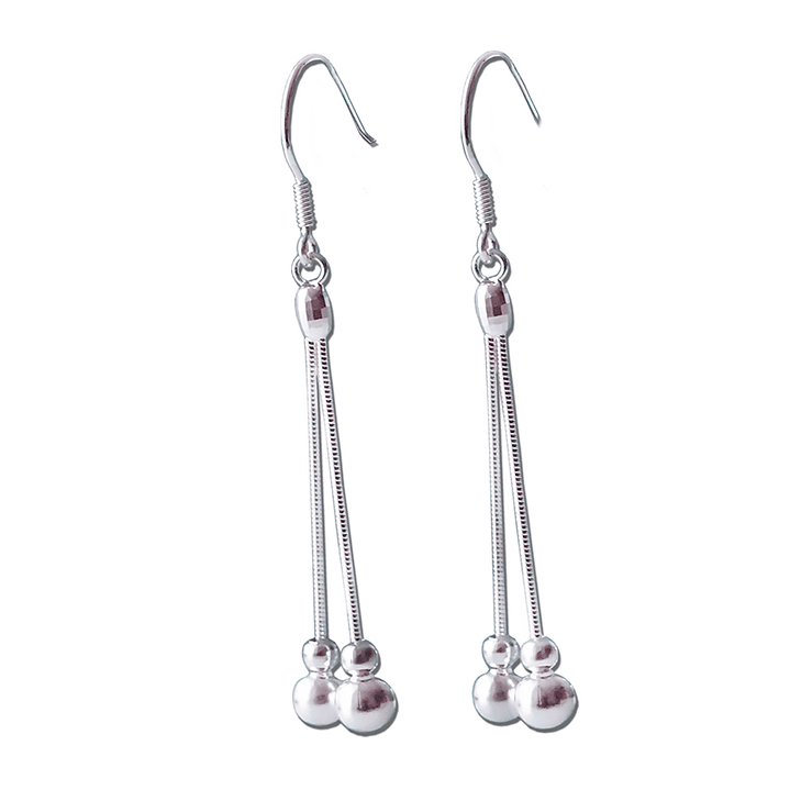 Aros De Plata 925 Pendulos 1