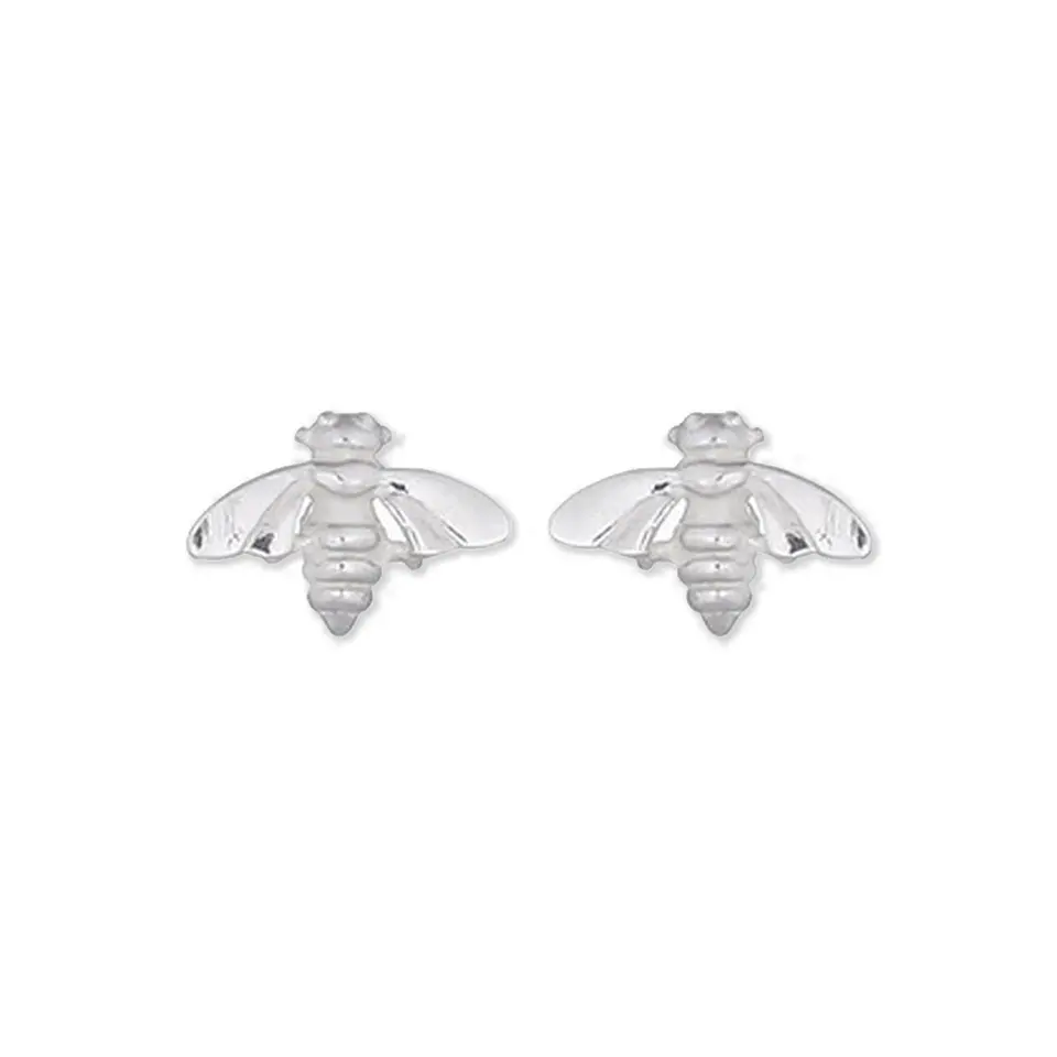 Aritos De Plata 925 Abejita 1