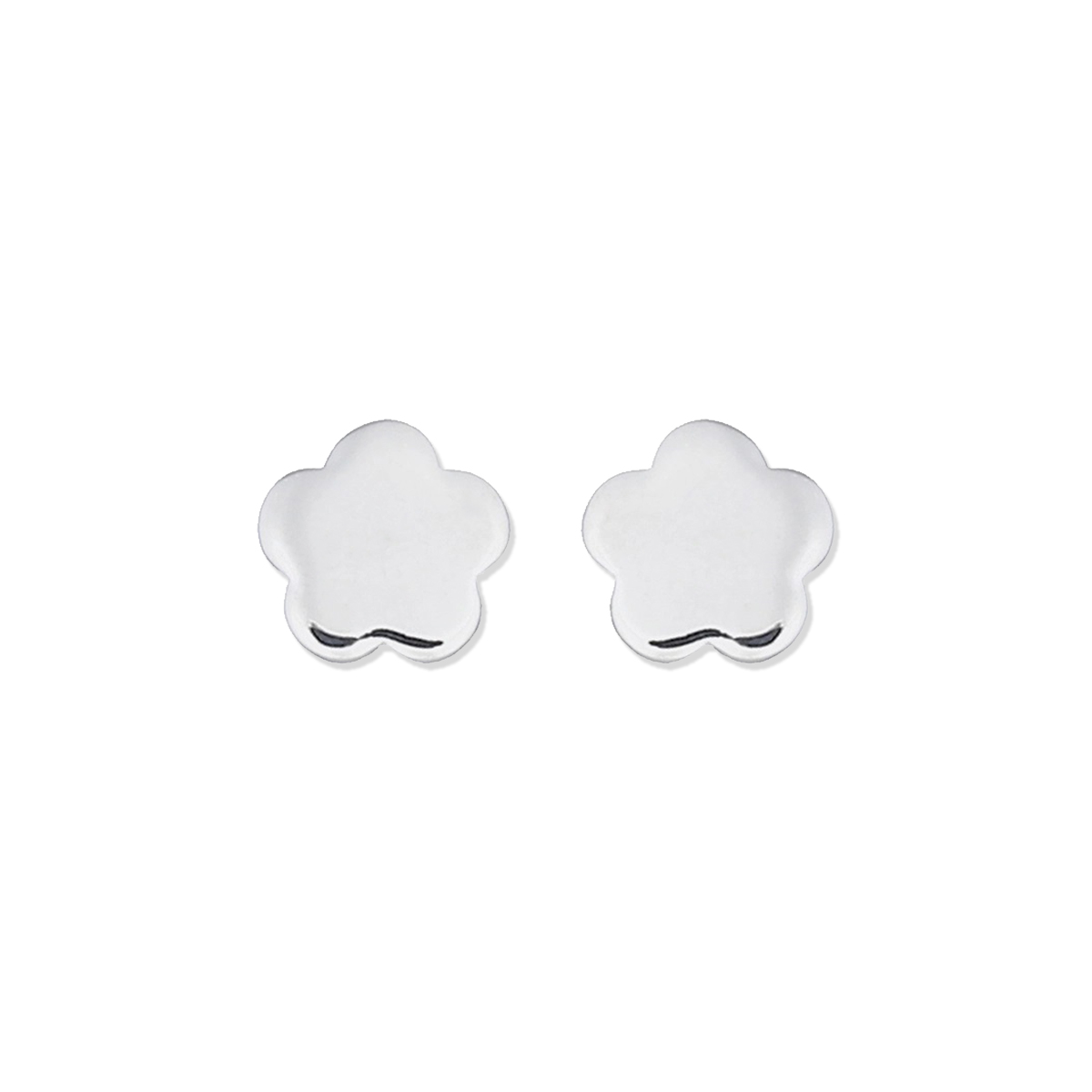 Aros Flor Plana · Plata 925