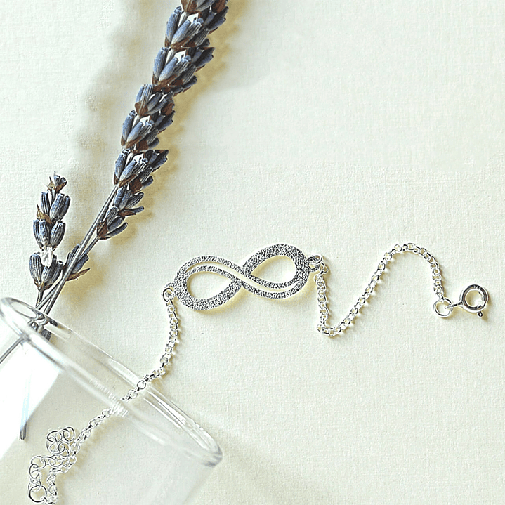 Pulsera De Plata 925 Infinito 2