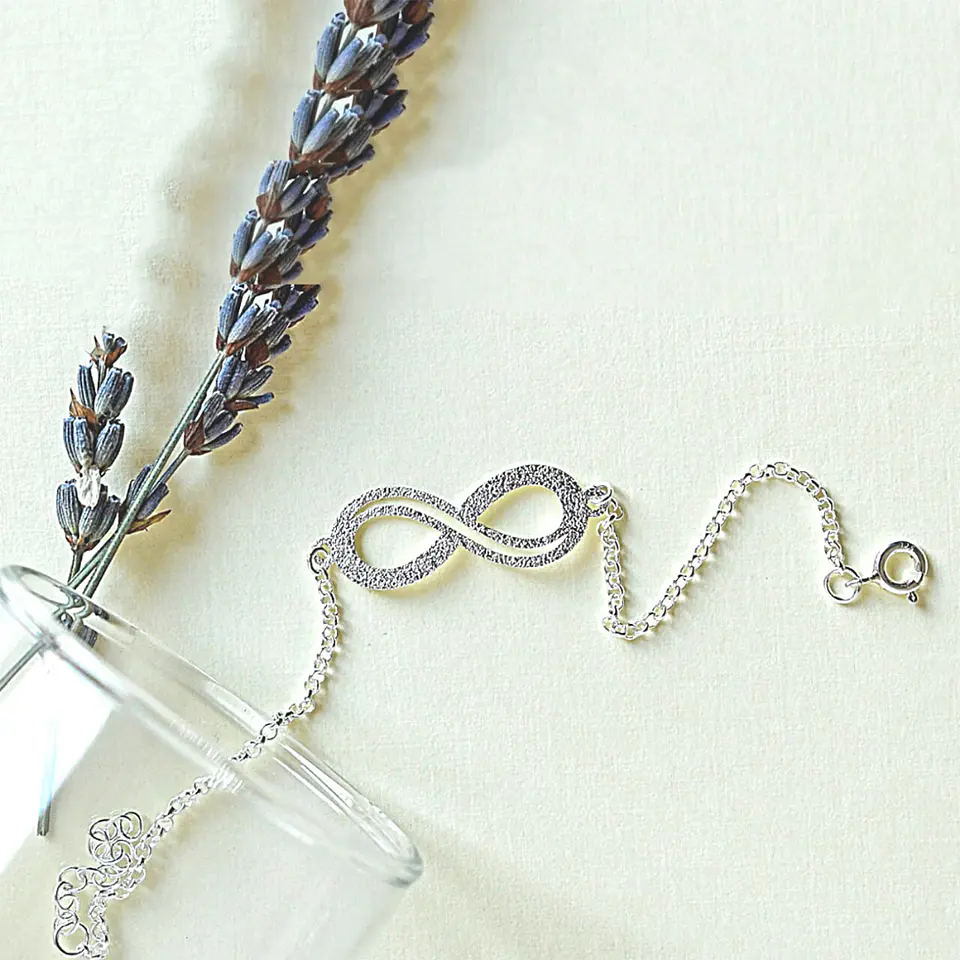 Pulsera De Plata 925 Infinito 2