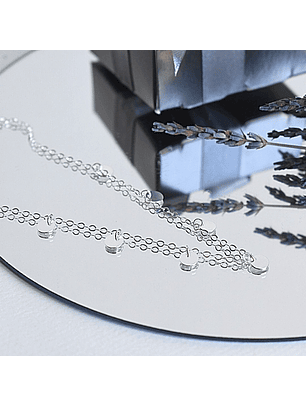 Collar De Plata 925 Mini Medallas 