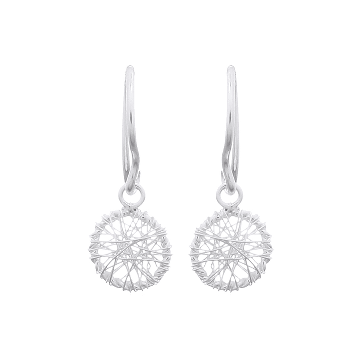 Aritos De Plata 925 Mini Alambrismo 1