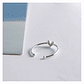 Anillo Ajustable Plata 925 Corazón - Miniatura 2