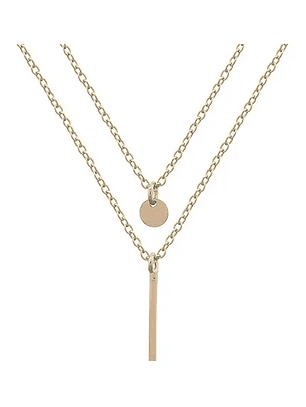 Cadena De Plata Con Baño De Oro Doble Capa