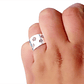 Anillo Ajustable Plata 925 Doglover - Miniatura 1