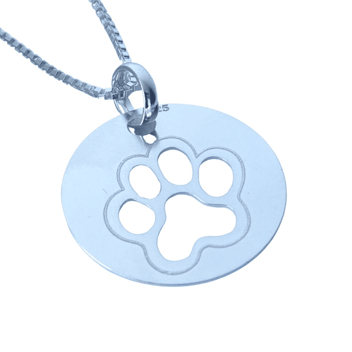 Cadena De Plata 925 Veneciana & Medalla Doglover 4