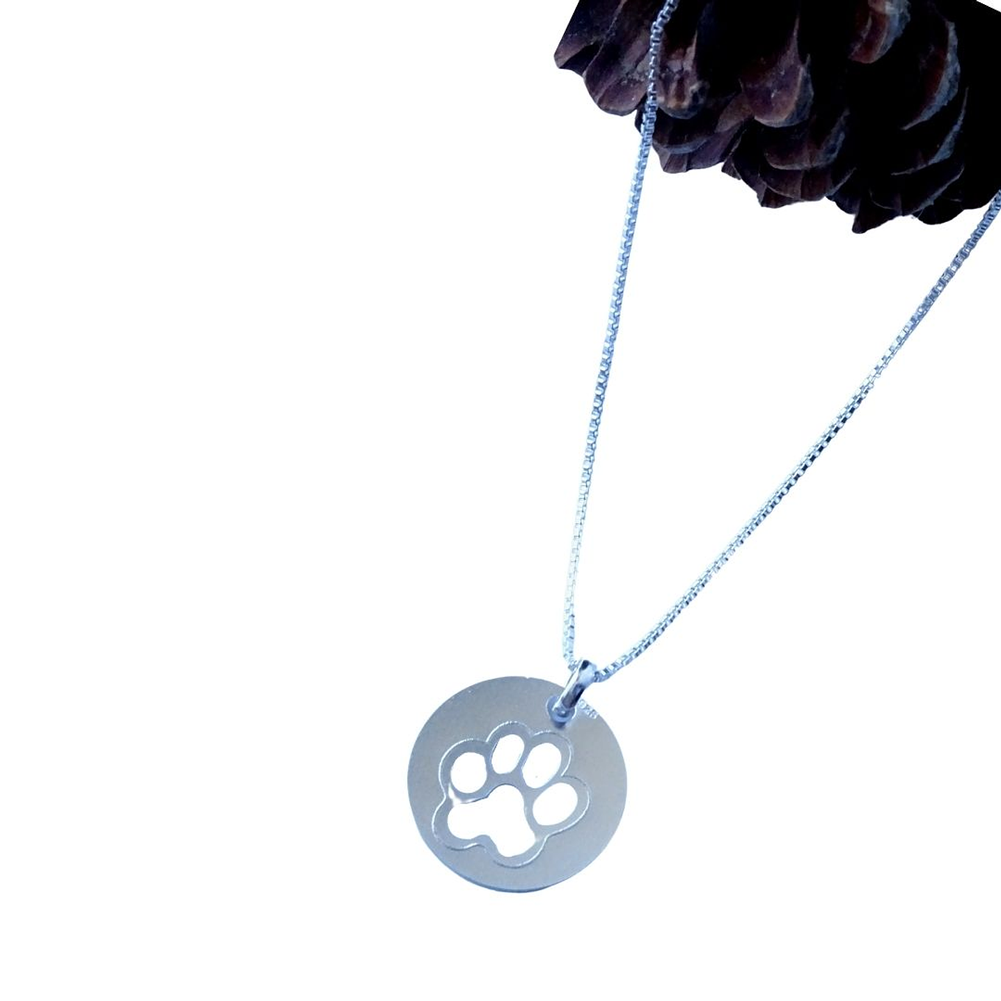 Cadena De Plata 925 Veneciana & Medalla Doglover 3