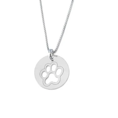 Cadena De Plata 925 Veneciana & Medalla Doglover