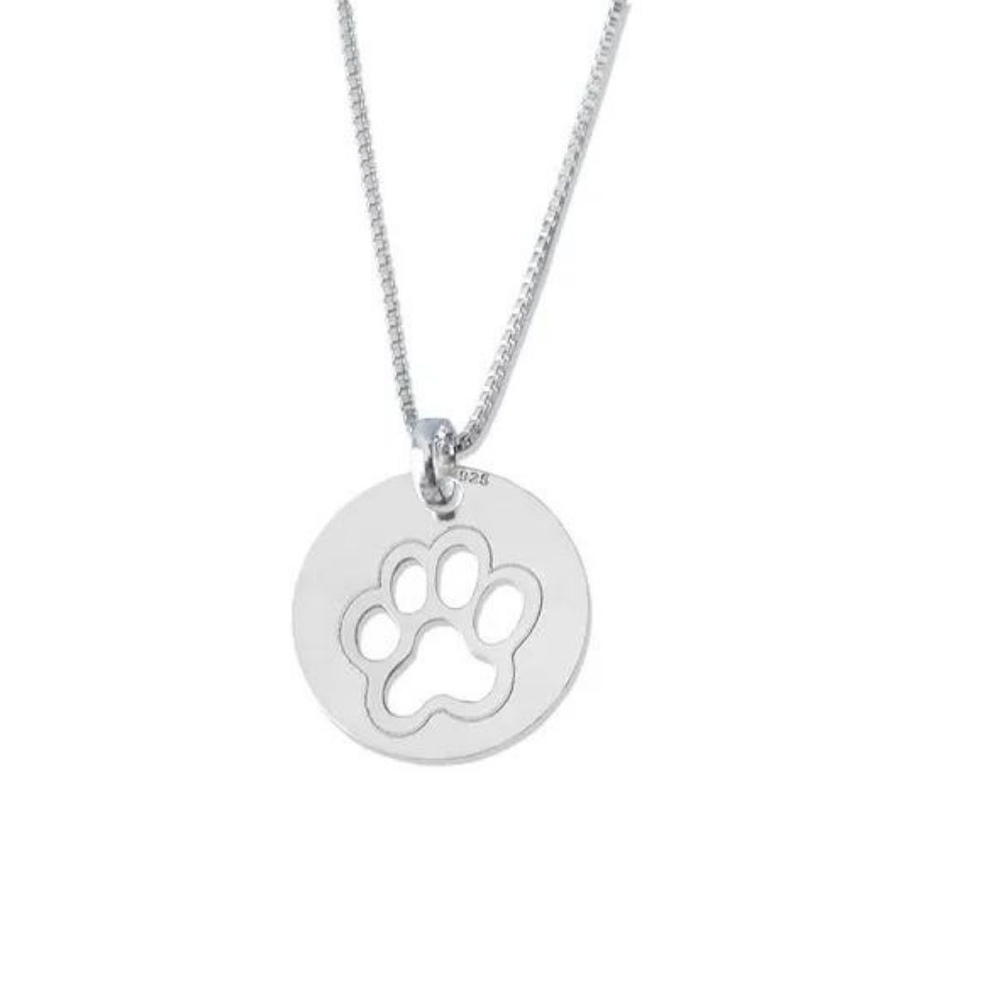 Cadena De Plata 925 Veneciana & Medalla Doglover 1