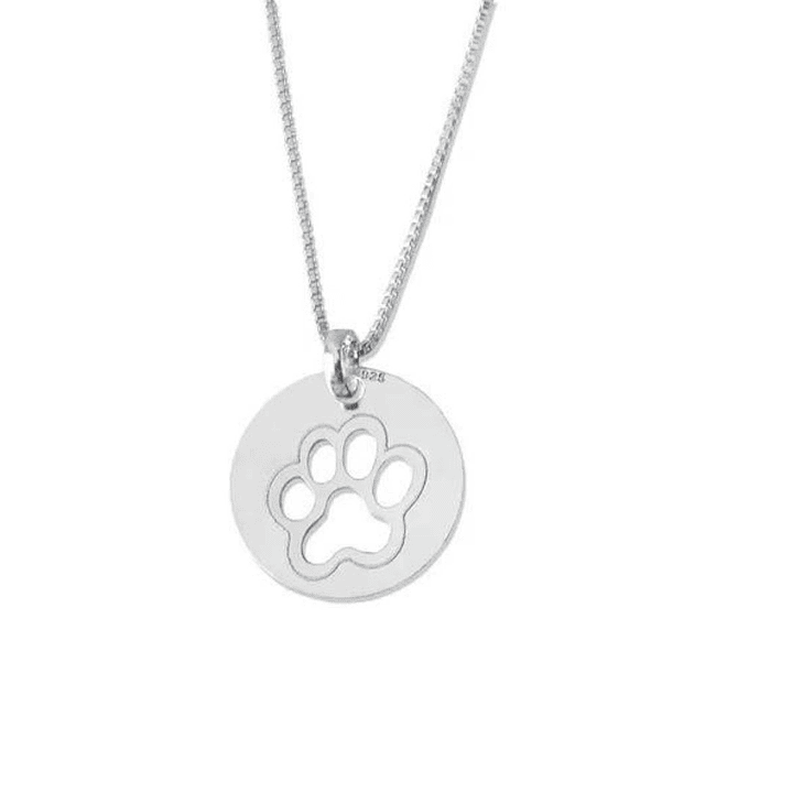 Cadena De Plata 925 Veneciana & Medalla Doglover 1