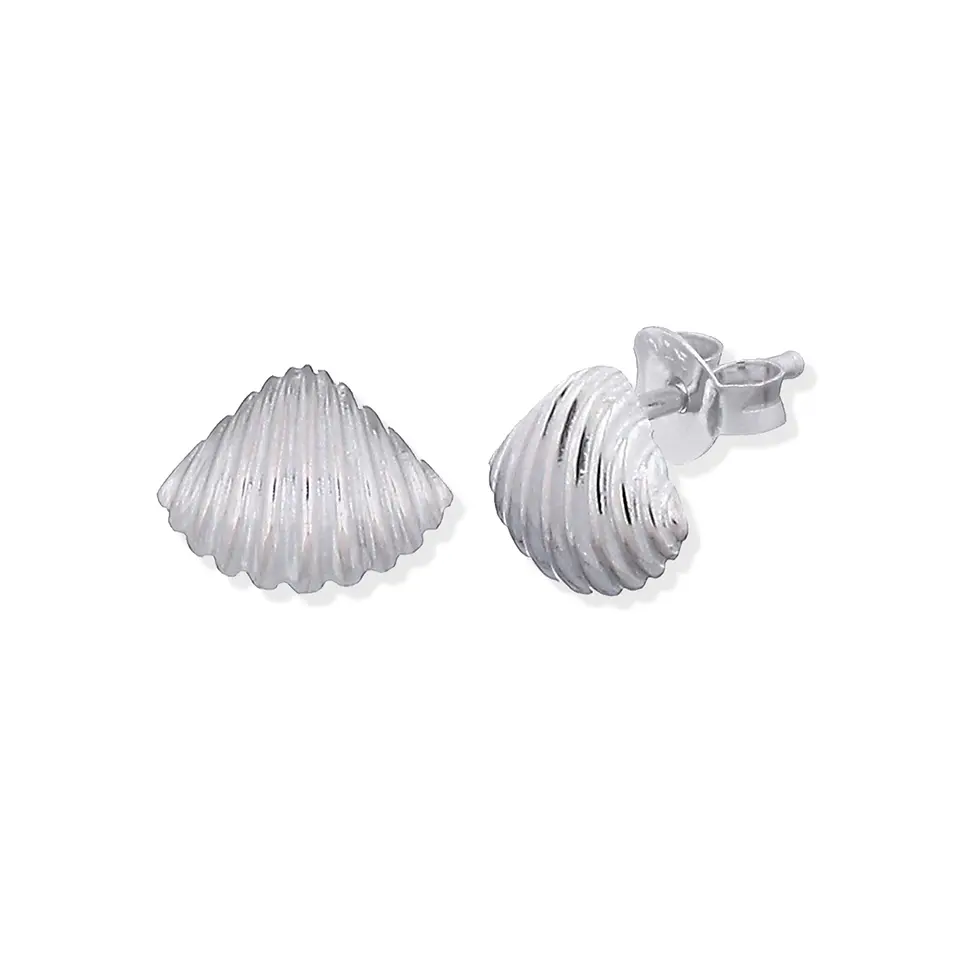 Aritos De Plata 925 Conchita de Mar 1