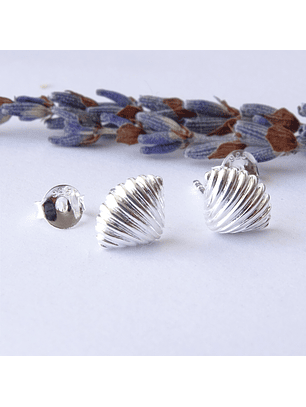 Aritos De Plata 925 Conchita de Mar