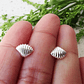 Aritos De Plata 925 Conchita de Mar - Miniatura 3