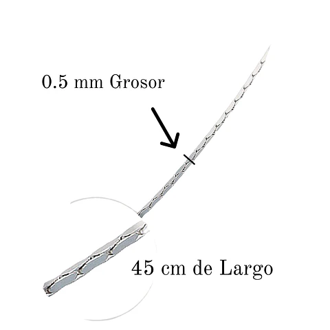 Cadena De Plata 925 Cobra