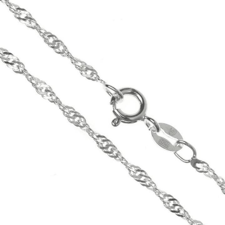 Cadena De Plata 925 Singapur  1