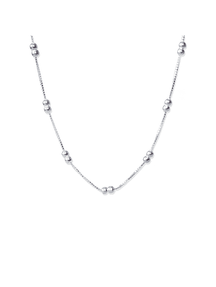 Cadena De Plata 925 Puntos Doble 
