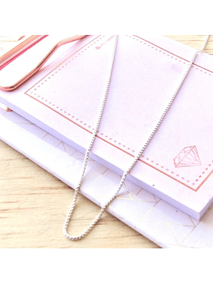 Cadena De Plata 925 Veneciana