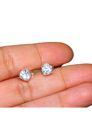 Aros De Plata 925 Luz