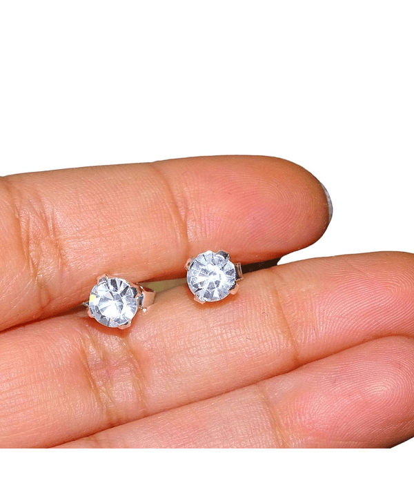 Aros De Plata 925 Luz