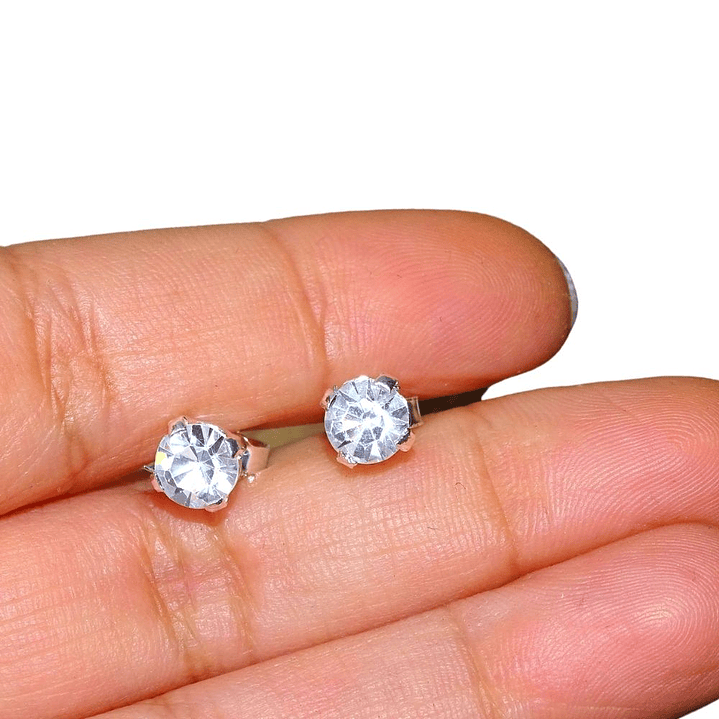 Aros De Plata 925 Luz 1