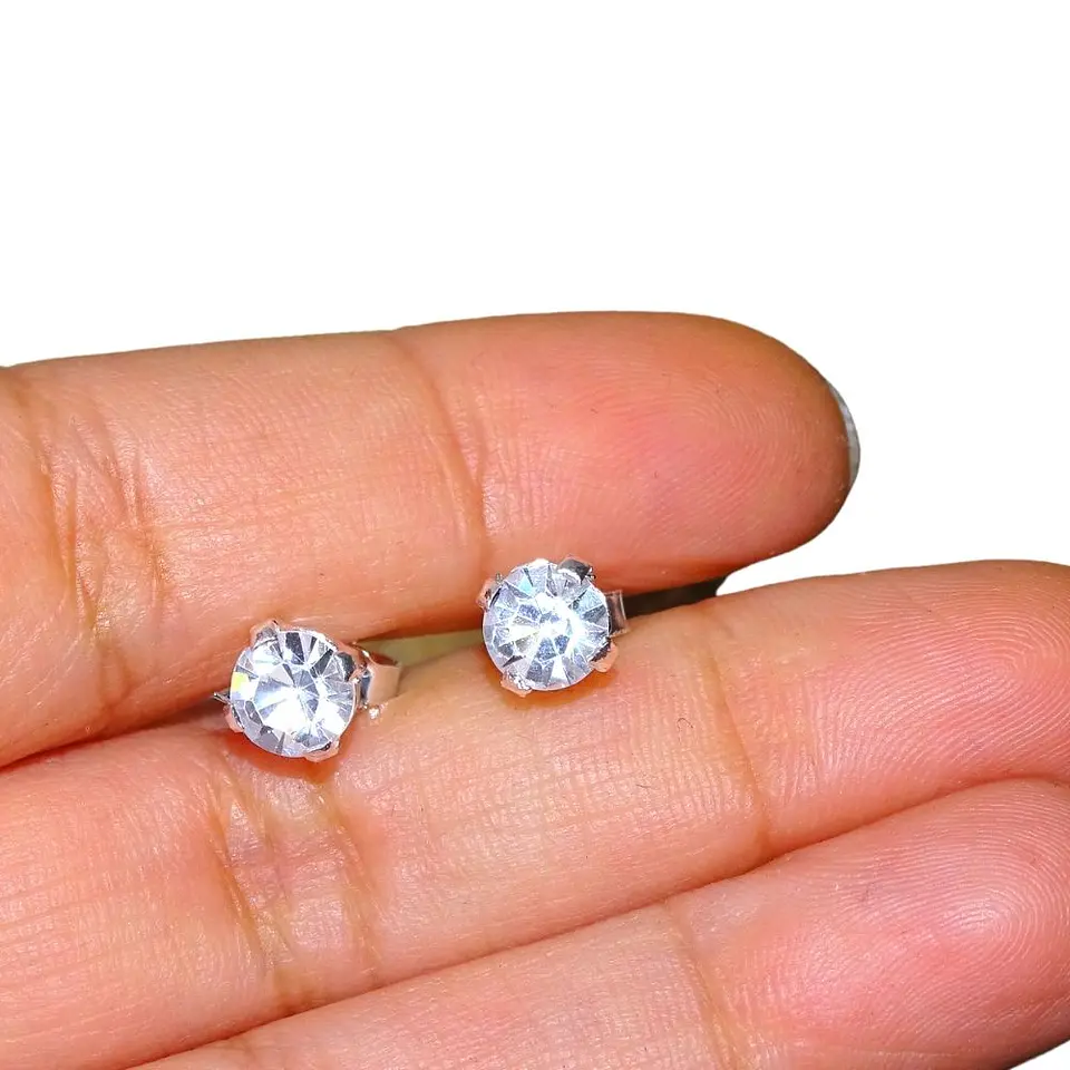 Aros De Plata 925 Luz 1