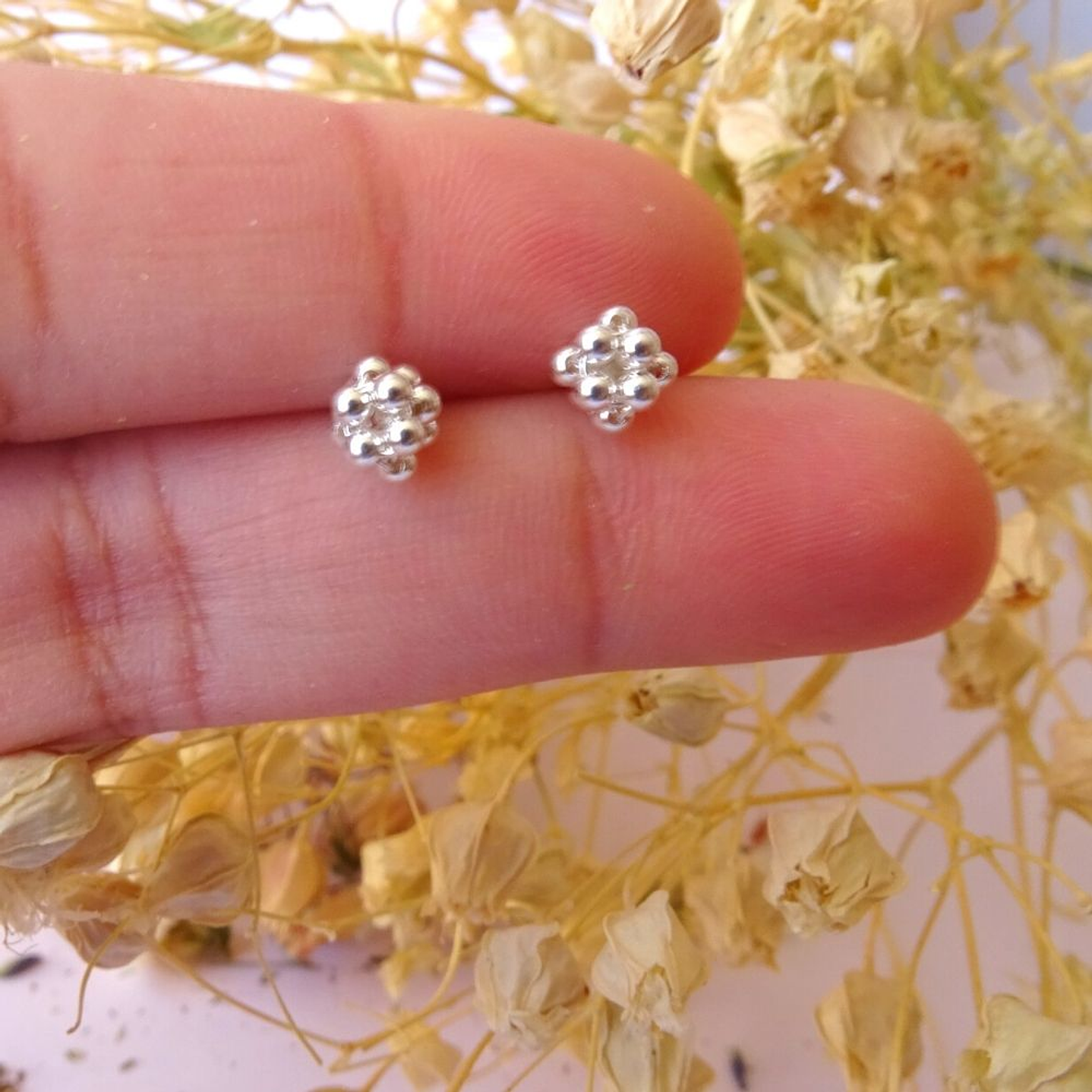 Aritos De Plata 925 Minipelotitas 4