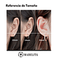 Aros De Plata 925  Set (3 Par) Argollas 10mm, 14mm Y 20mm Mabelita - Miniatura 3