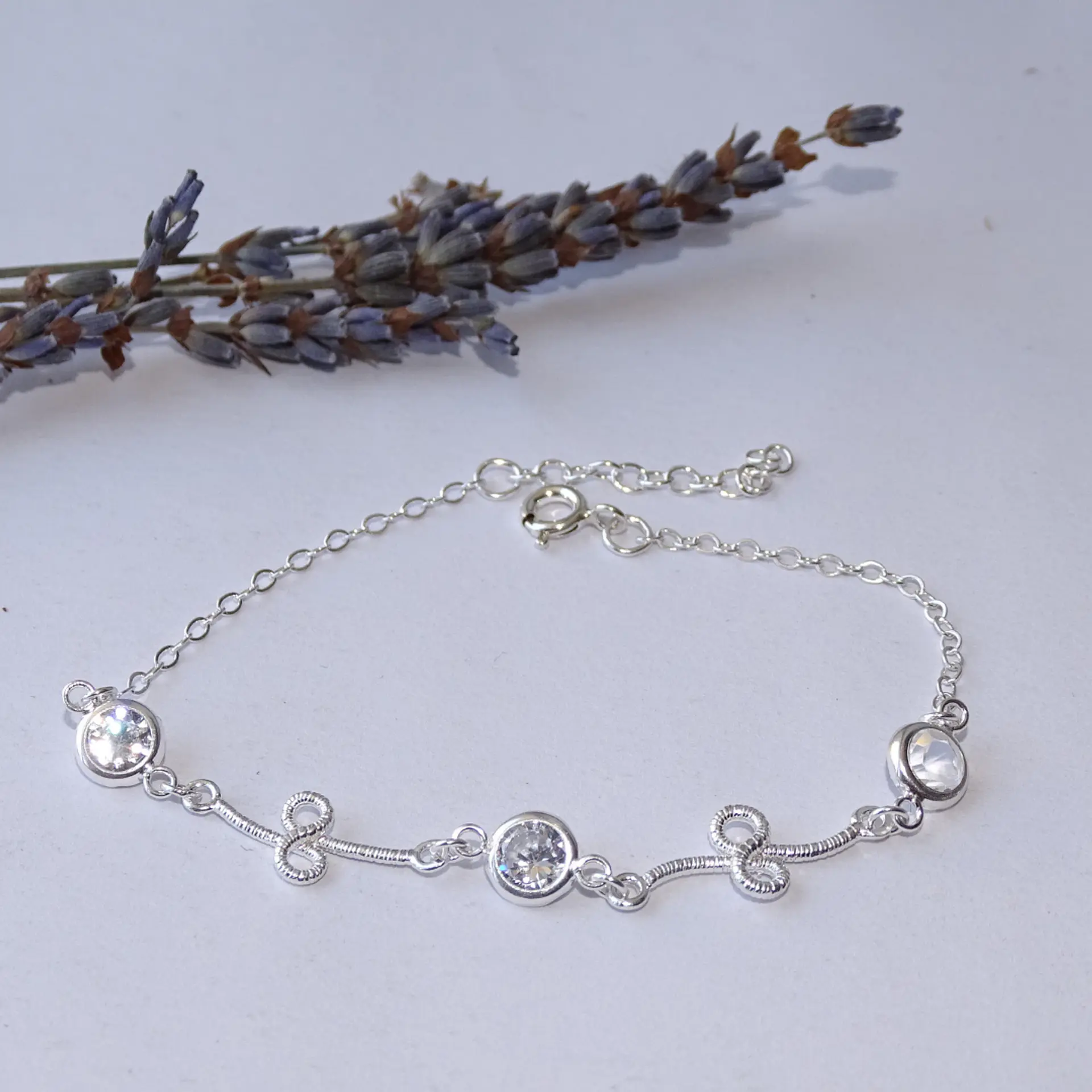 Pulsera De Plata 925 Puntos Brillante 5
