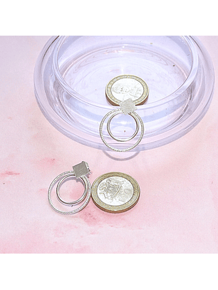 Aros De Plata 925 Regina