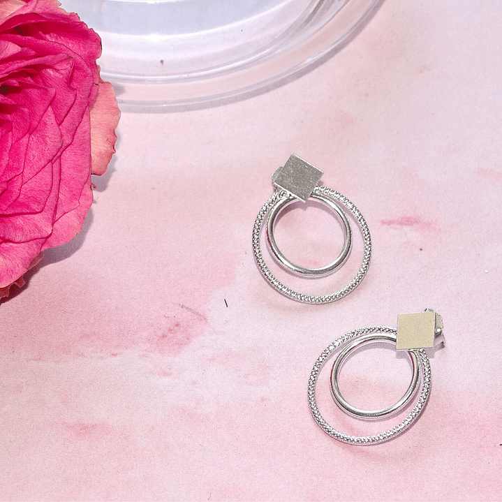 Aros De Plata 925 Regina 3