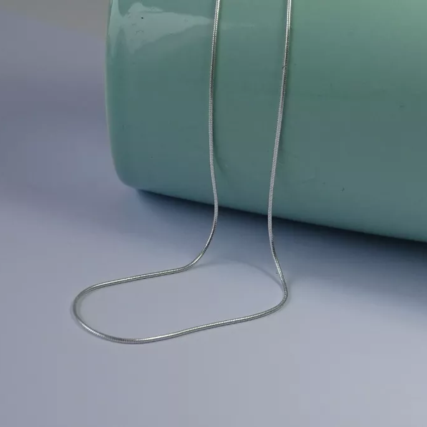 Cadena De Plata 925 Cola de Raton 5