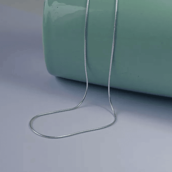 Cadena De Plata 925 Cola de Raton 5