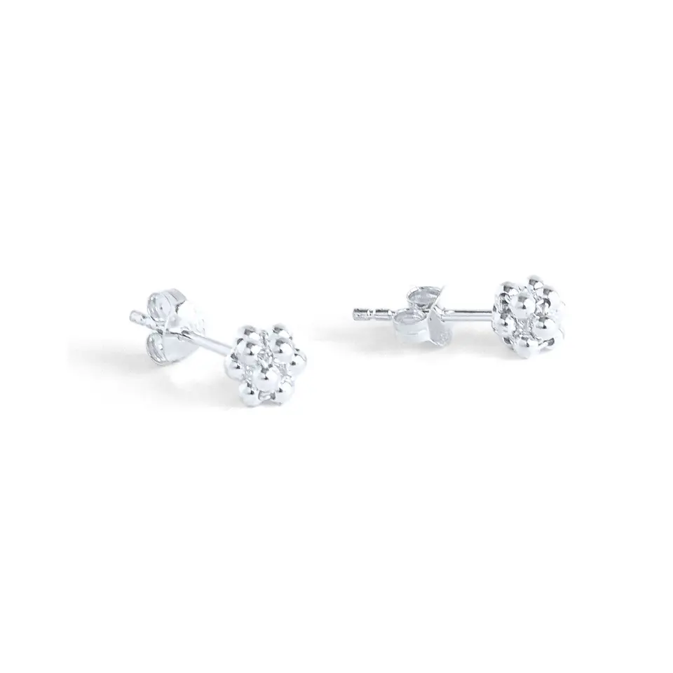 Aritos De Plata 925 Minipelotitas 1