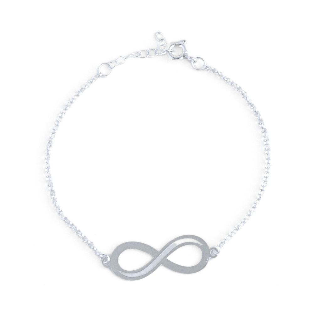 PULSERA INFINITO PLATA 925