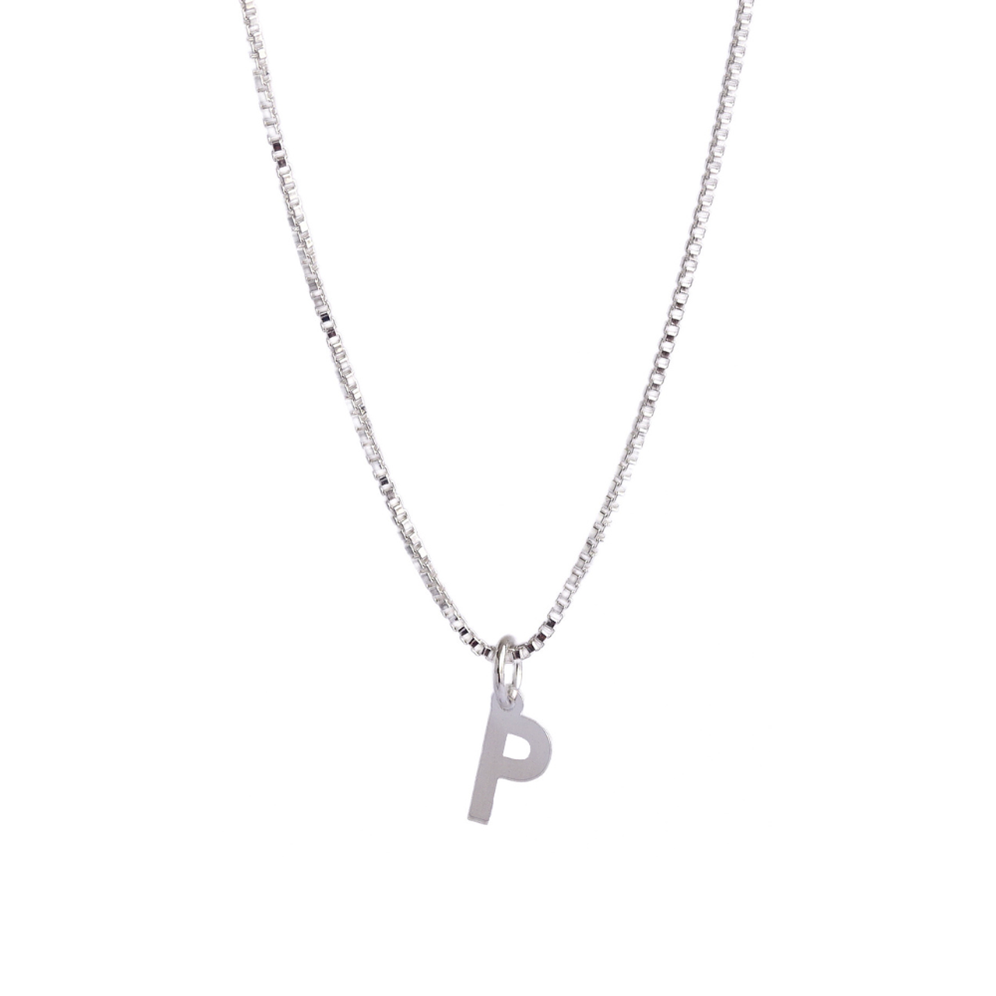 Cadena De Plata 925 Veneciana & Inicial  15