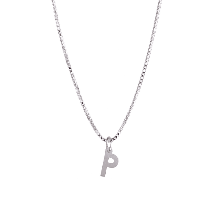 Cadena De Plata 925 Veneciana & Inicial  15