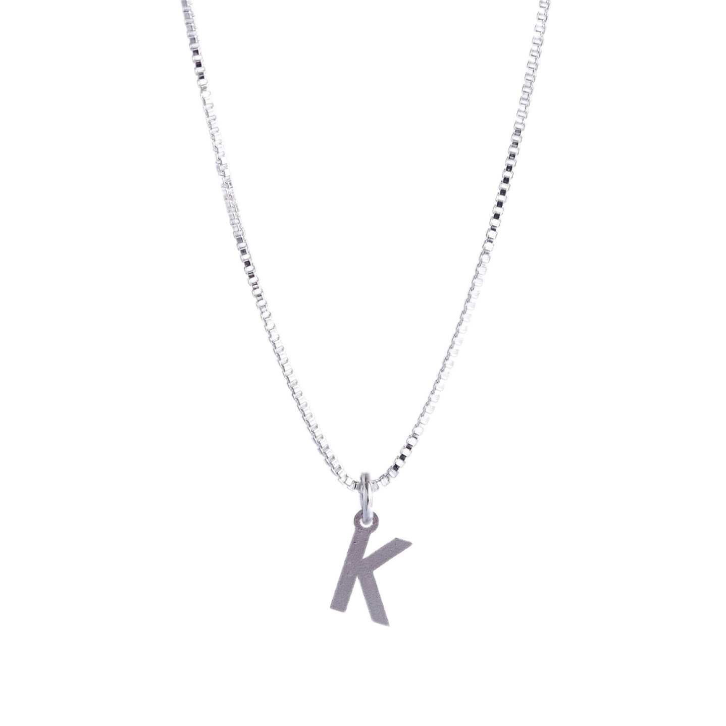 Cadena De Plata 925 Veneciana & Inicial  10