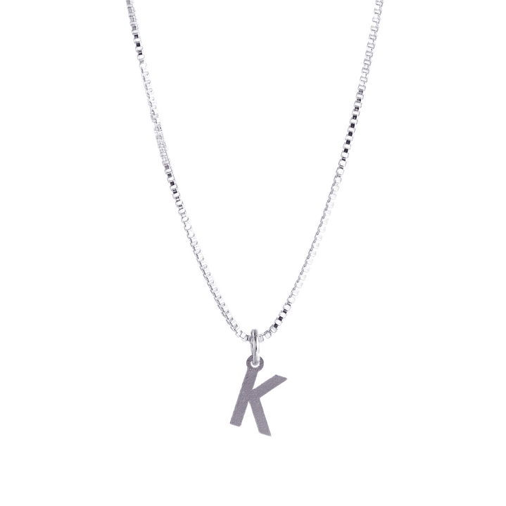 Cadena De Plata 925 Veneciana & Inicial  10