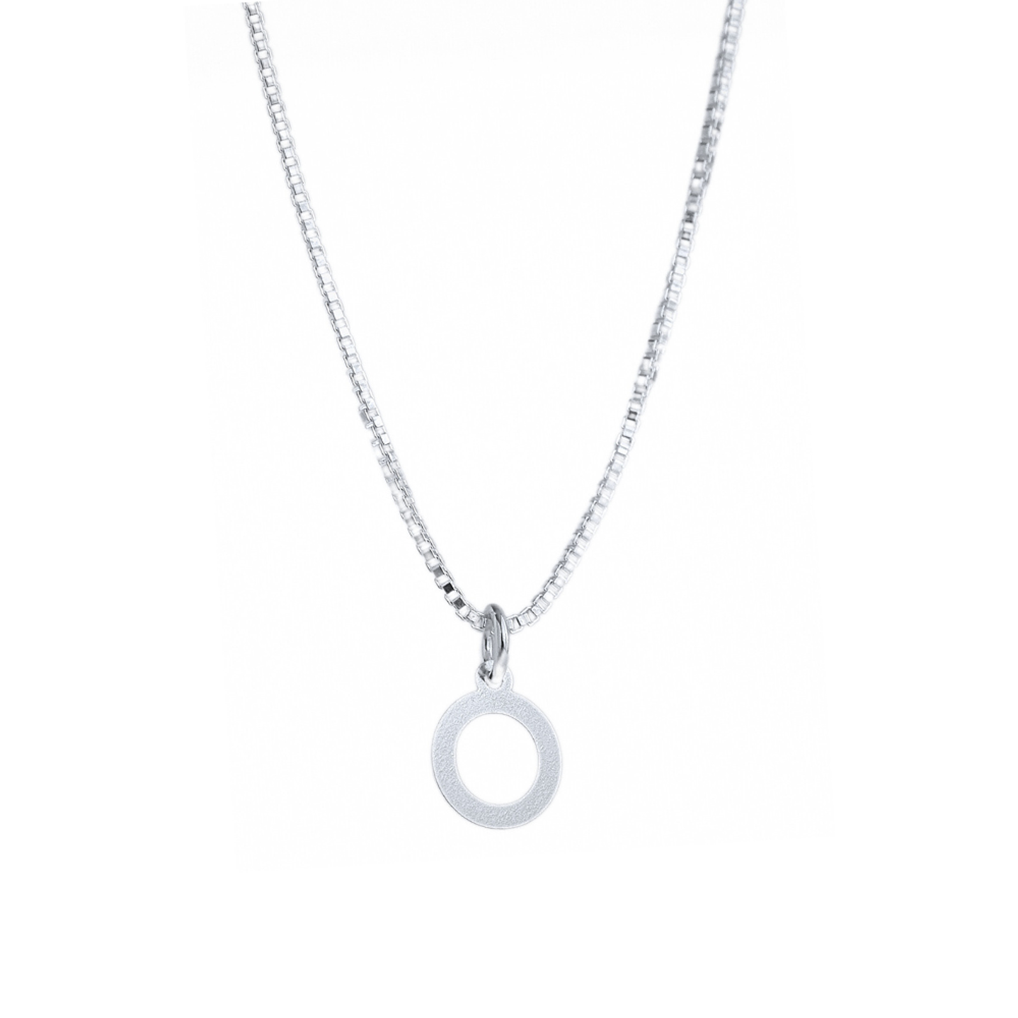 Cadena De Plata 925 Veneciana & Inicial  14