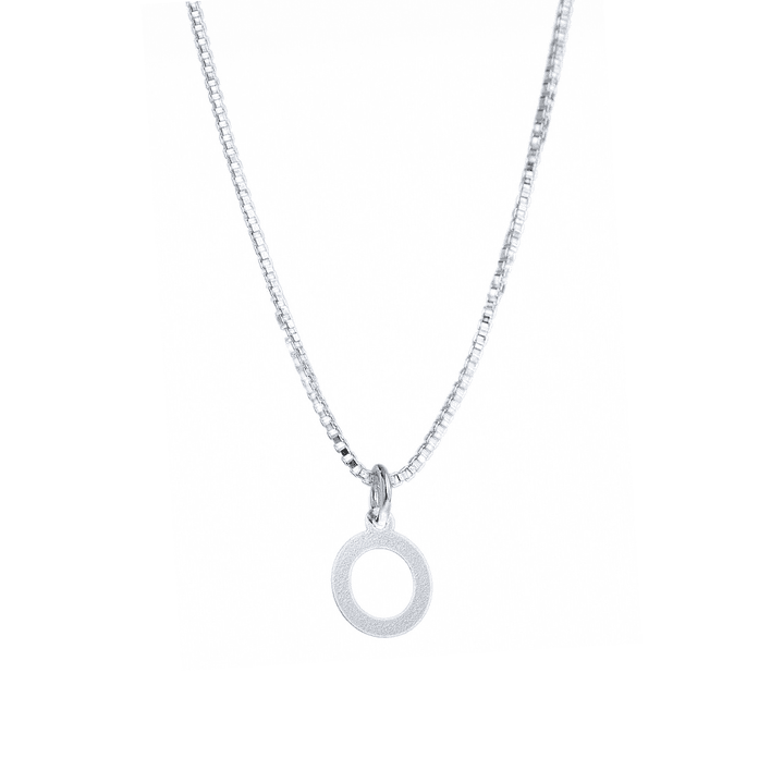 Cadena De Plata 925 Veneciana & Inicial  14